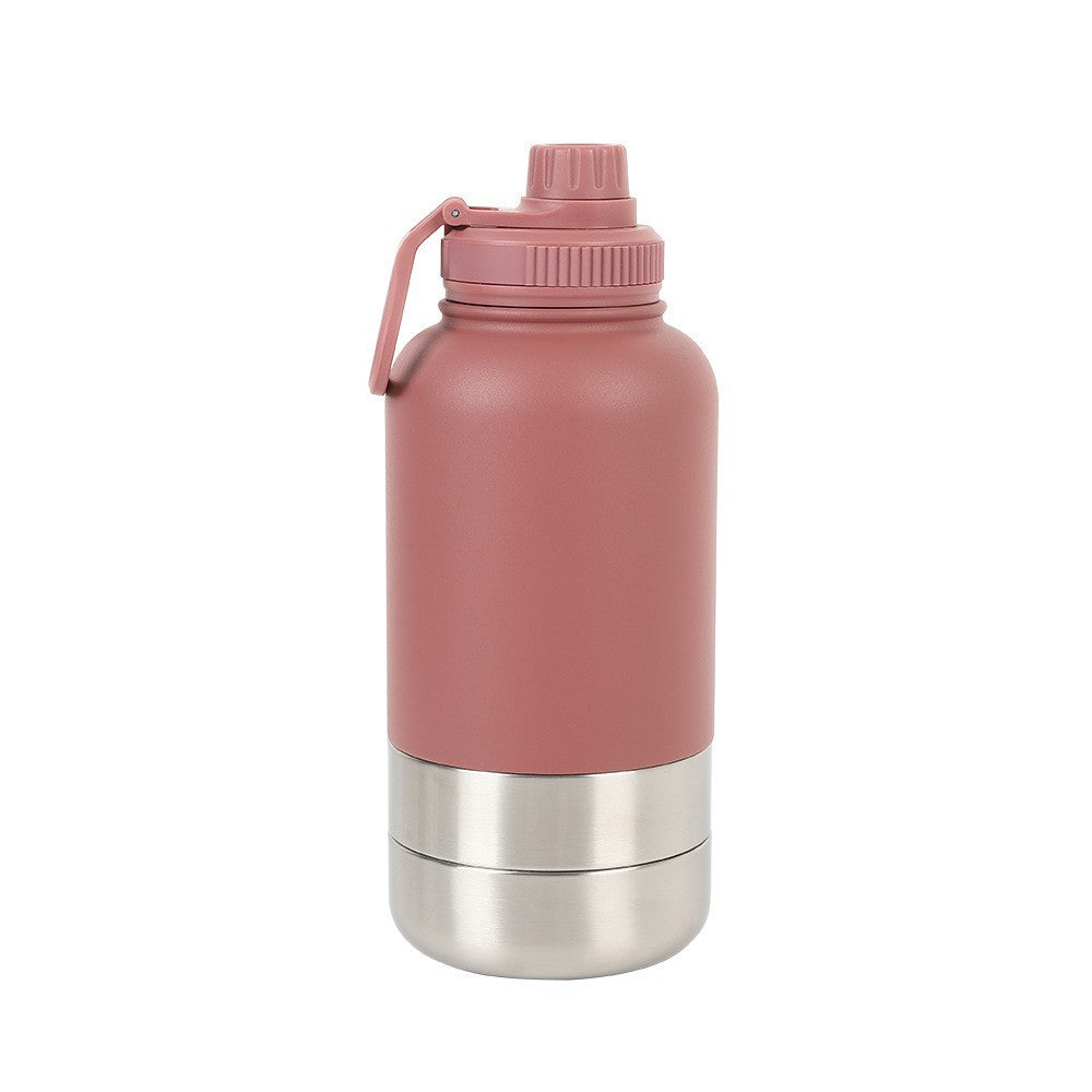 TrailPaws Hydration Bottle for Dogs – 3-in-1 Adventure Water & Food System
