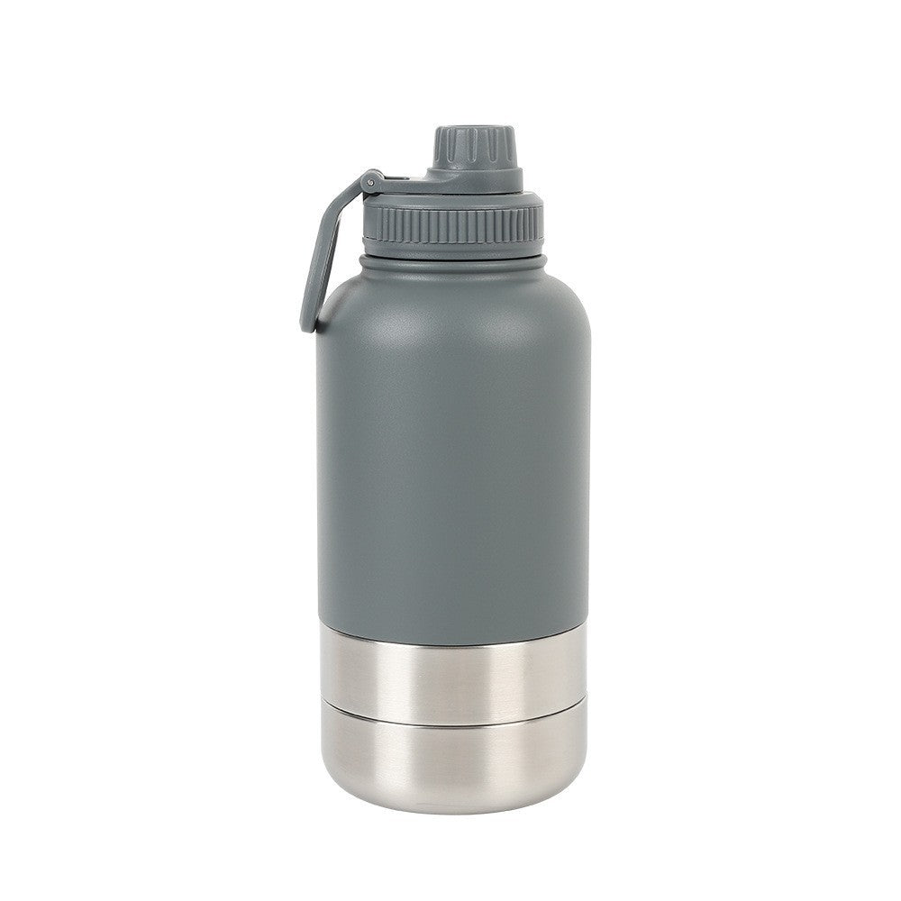 TrailPaws Hydration Bottle for Dogs – 3-in-1 Adventure Water & Food System