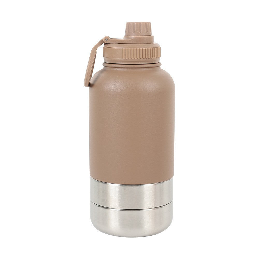 TrailPaws Hydration Bottle for Dogs – 3-in-1 Adventure Water & Food System