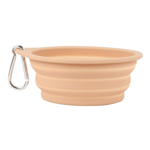TrailPaws Collapsible Dog Travel Bowl | Portable Silicone Water Bowl