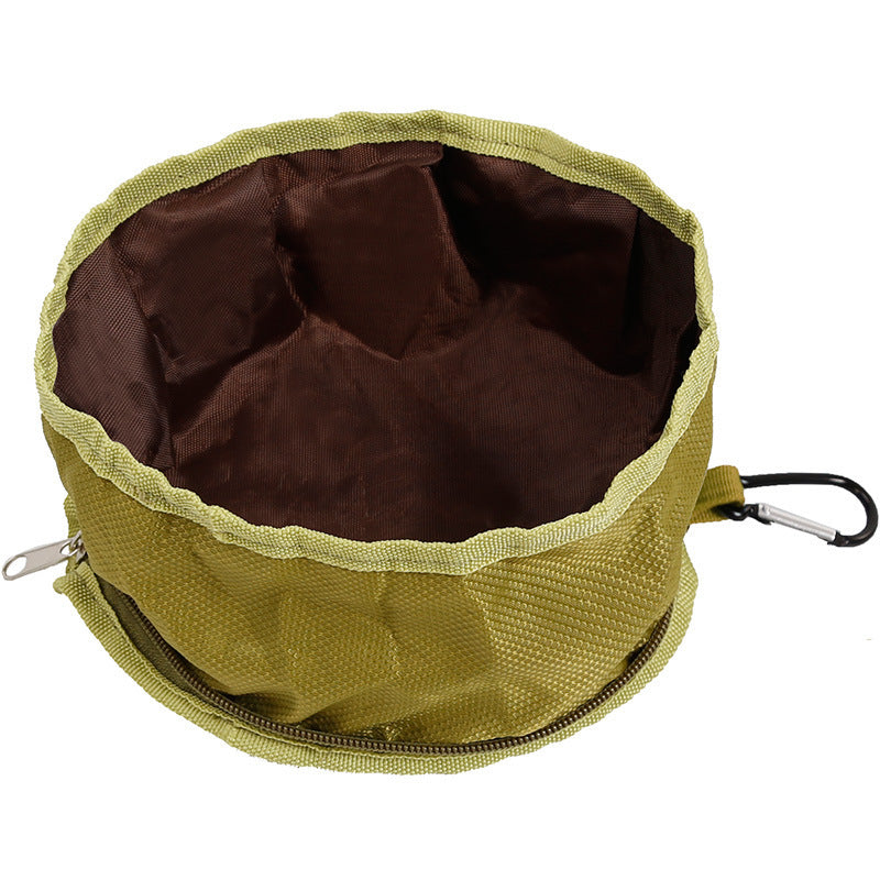TrailPaws Foldable Dog Travel Bowl | Portable Dog Water Bowl
