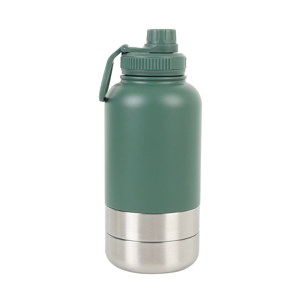 TrailPaws Hydration Bottle for Dogs – 3-in-1 Adventure Water & Food System